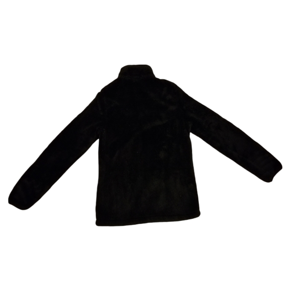 FILA Sport Teddy Fleece Sweater Black Size S - Picture 4 of 6